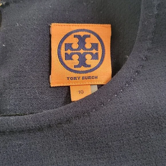 Tory Burch | Sheath dress | Navy Blue | Size 10 - Picture 2 of 7